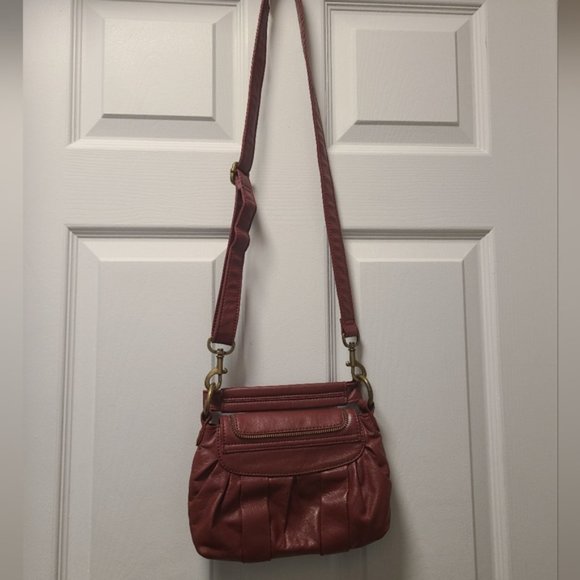 Matt and Nat crossbody, raspberry red - Picture 3 of 6